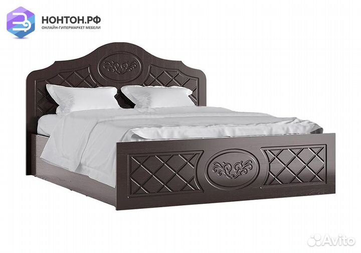Кровать Престиж шоколад / венге