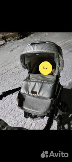 Детские коляски 2 в 1 эко кожа
