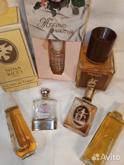 Винтажные духи СССР франция