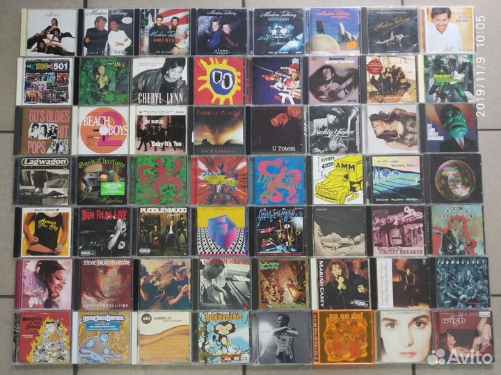 Музыка на cd дисках зарубежная и российская