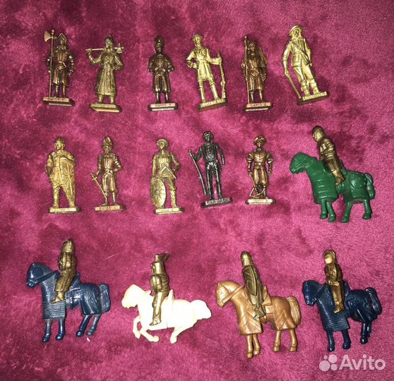 Солдатики металлические из Kinder Сюрприз