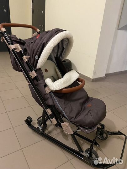 Коляска санки Ника 7-8К