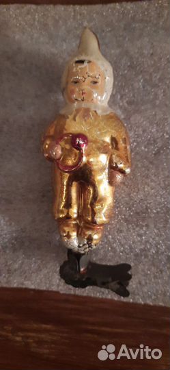 Дед мороз СССР и елочные игрушки