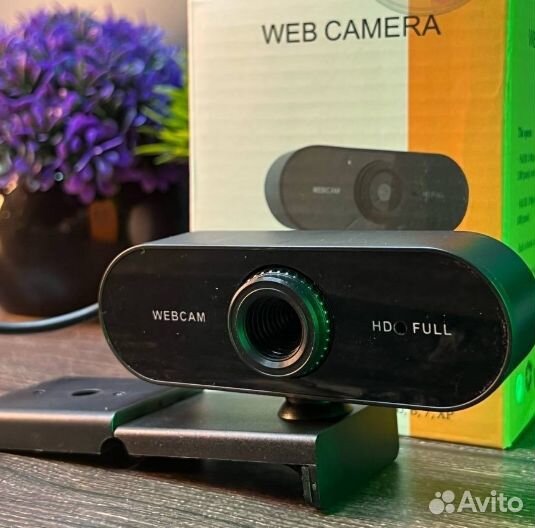 Веб-камера для пк, WEB камера для ноутбука с микро