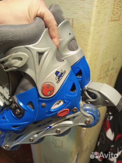 Роликовые коньки детские раздвижные