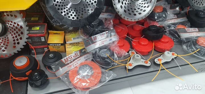 Катушка для триммера с цепями