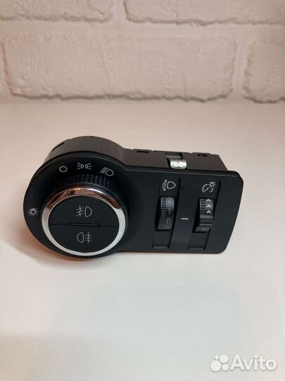 Блок управления светом, кнопка птф Шевроле