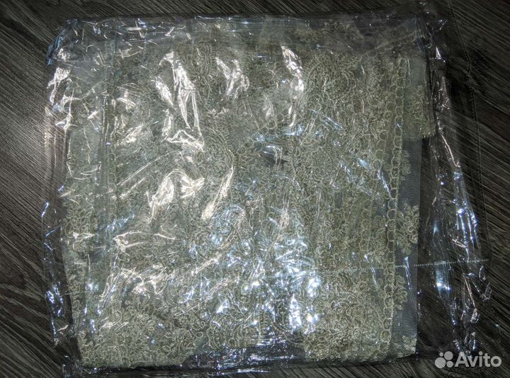 Силиконовая скатерть с кружевом