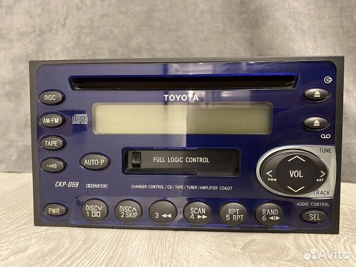 Магнитола 2din Toyota 08600-00024