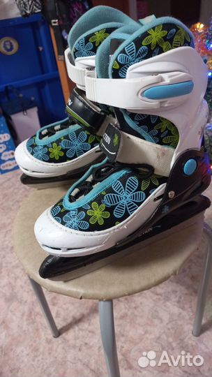 Коньки детские раздвижные