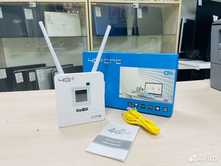 Новый Роутер KuWFi 4G LTE WiFi CPF903-CP2