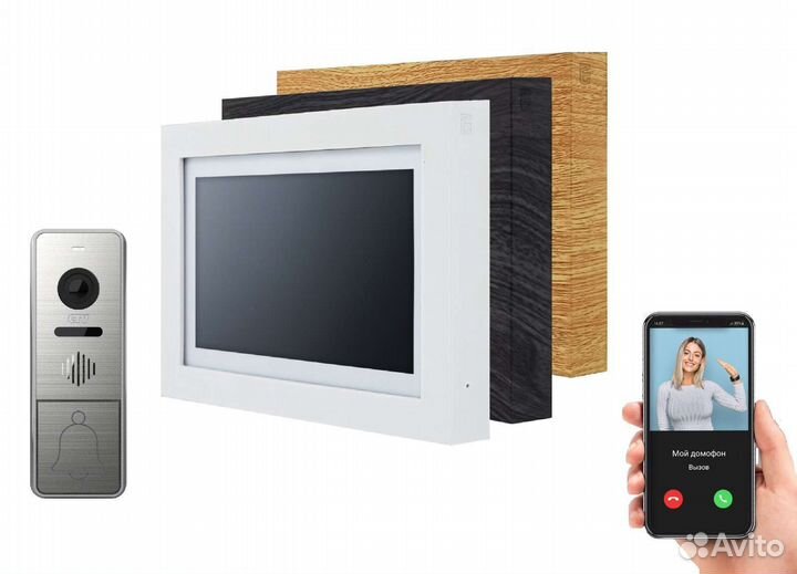 Комплект домофона CTV-M5708 и CTV-D4005