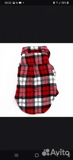Фолонеливая рубашка,для дом.животных:M