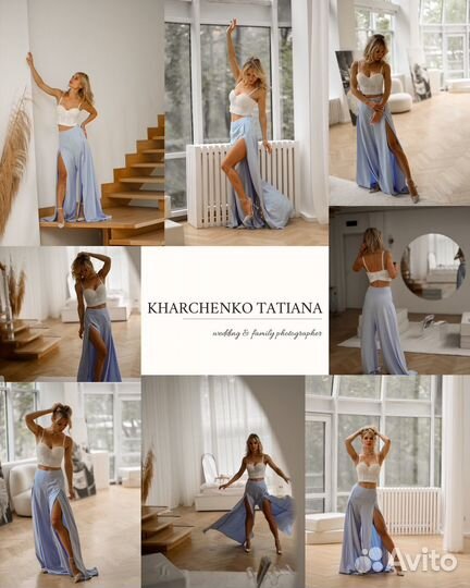 Фотосессия в студии с фотографом, фотопрогулка