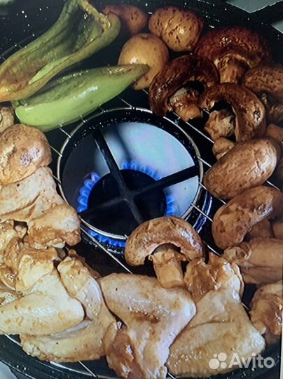 Сковорода-гриль с крышкой