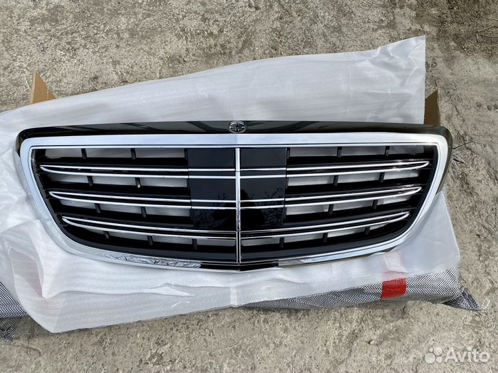 Амг Решетка радиатора s63 w222