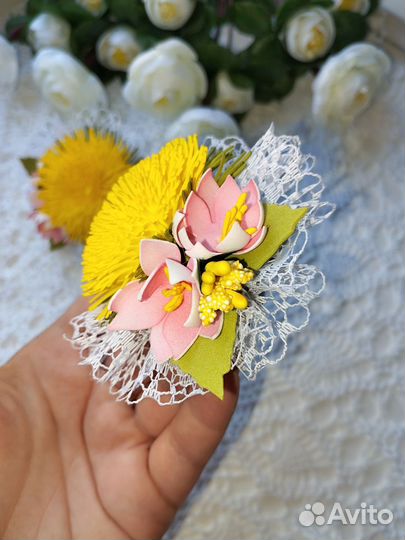 Резинки одуванчики