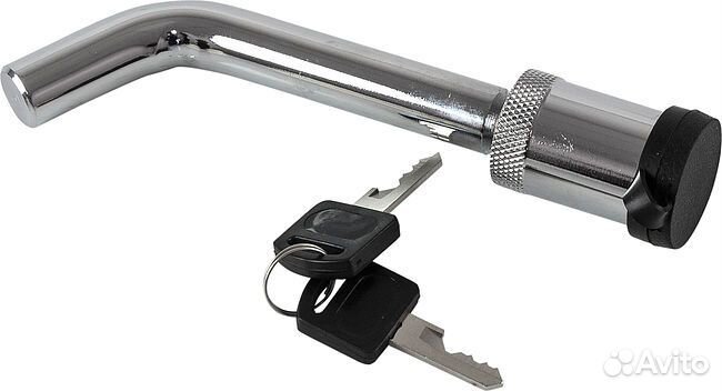 Палец для фаркопа с замком (изогнутый)