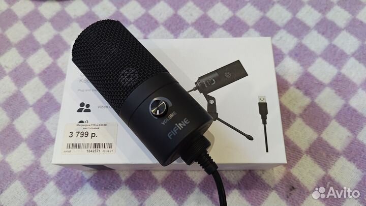 Микрофон для pc (fifine k669B )