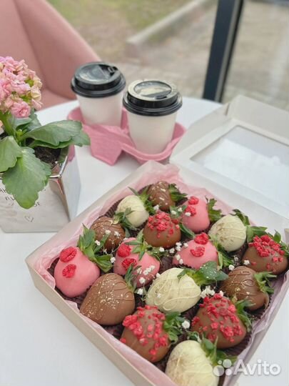 Клубника в шоколаде