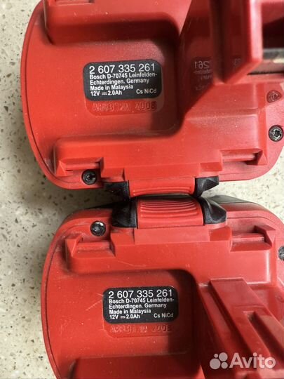 Bosch аккумулятор для шуруповерта 12v