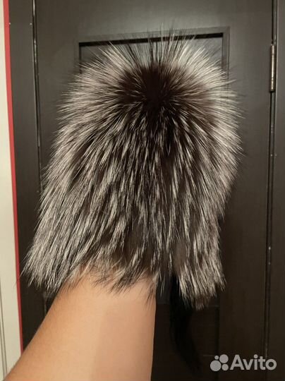 Шапка из чернобурки