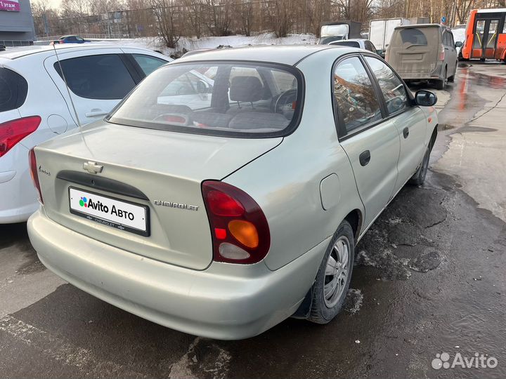 Chevrolet Lanos 1.5 МТ, 2008, 127 000 км