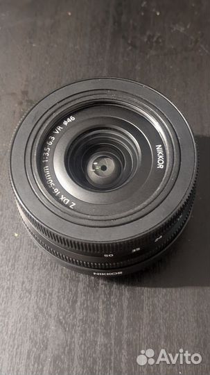 Объектив nikkor z dx 16-50 3.5-63 (на запчасти)