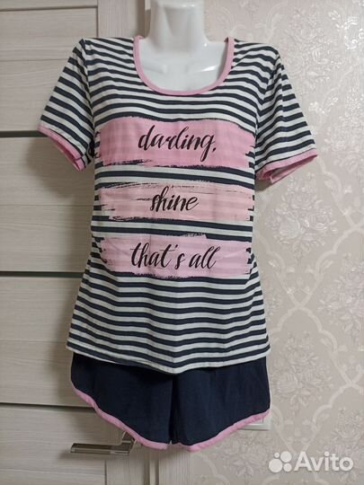 Костюмы с шортами женские- 2 шт