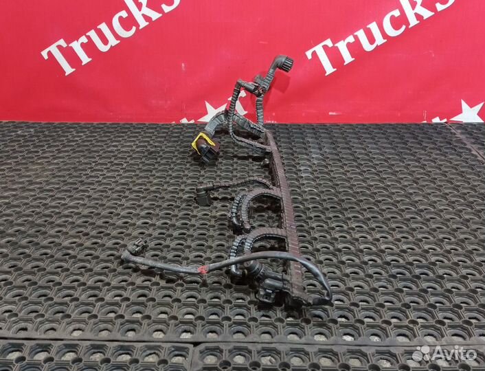 Проводка форсунок двигателя MX13 2018 год