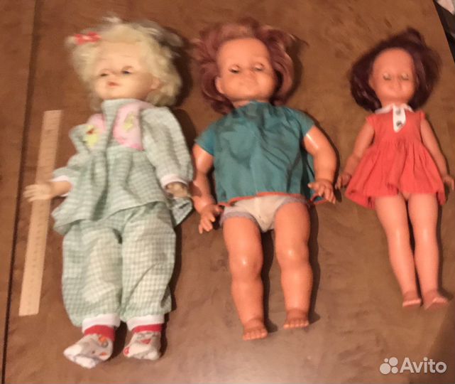 Пластиковая кукла СССР. 13 штук