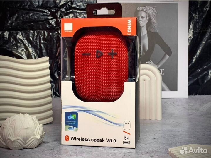 Колонка jbl wave красная