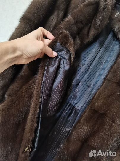 Шуба норковая 46