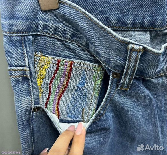 Джинсы широкие Supreme x Coogi, 2 цвета