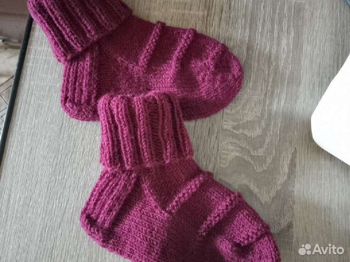 Носки детские разные ручная работа