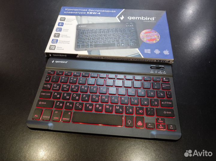 Клавиатура Bluetooth Gembird KBW-4 Новая