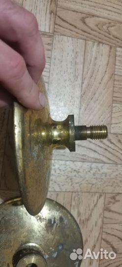 Ручка дверная латунь СССР