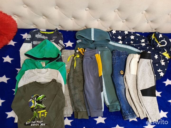 Вещи пакетом на мальчика 92