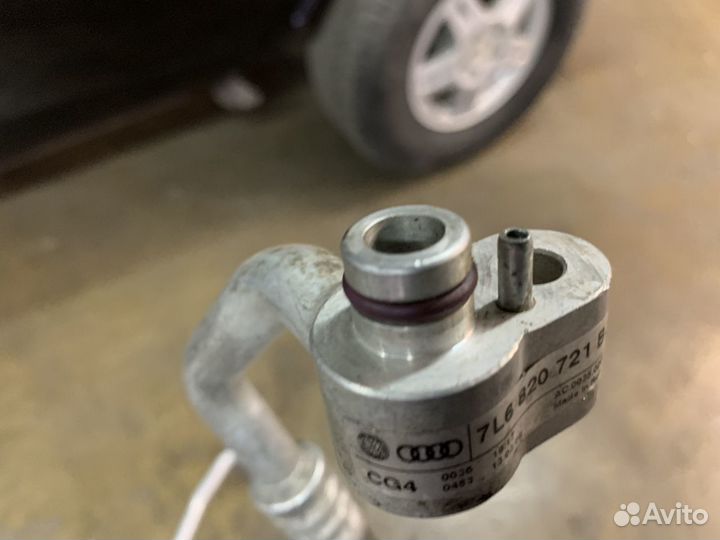 Трубка кондиционера audi q7 Touareg