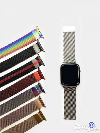 Ремешок металлический apple миланская петля 38/40