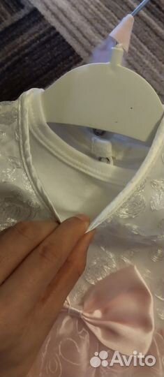 Платье для новорожденной 68