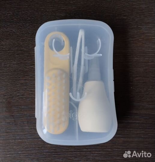 Набор Pigeon аспиратор щётка пинцет