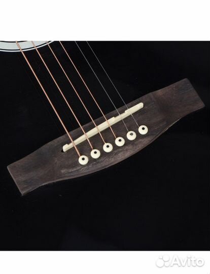 Гитара enjoy e40ddl BK Акустическая глянцевая