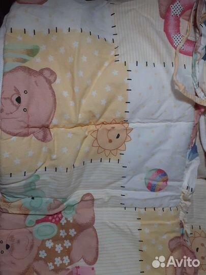 Бортики для детской кроватки