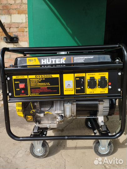 Генератор бензиновый 6.5 квт бу