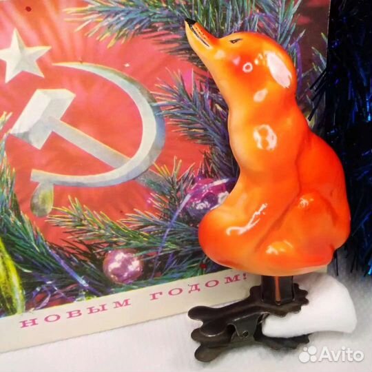 Елочные игрушки СССР