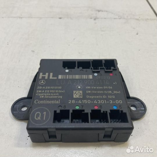 Блок комфорта Mercedes-Benz E-Class W212