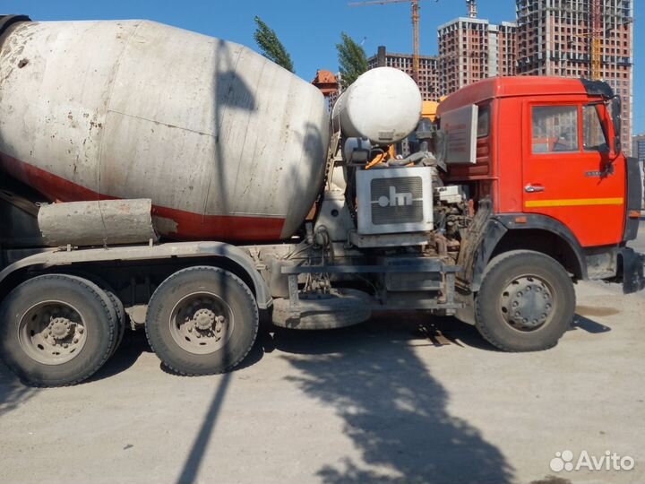 Автобетоносмеситель КАМАЗ 65115-62, 2012