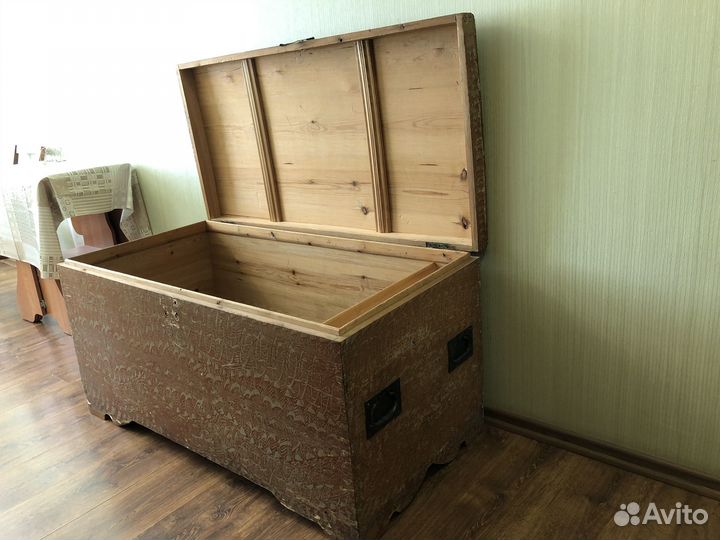Сундук деревянный большой СССР