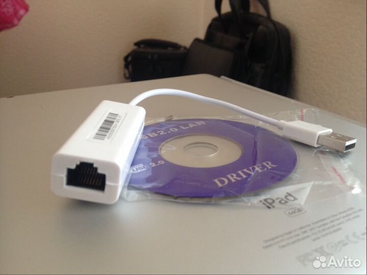 Внешняя USB 2.0 сетевая карта скорость 100 мегабит